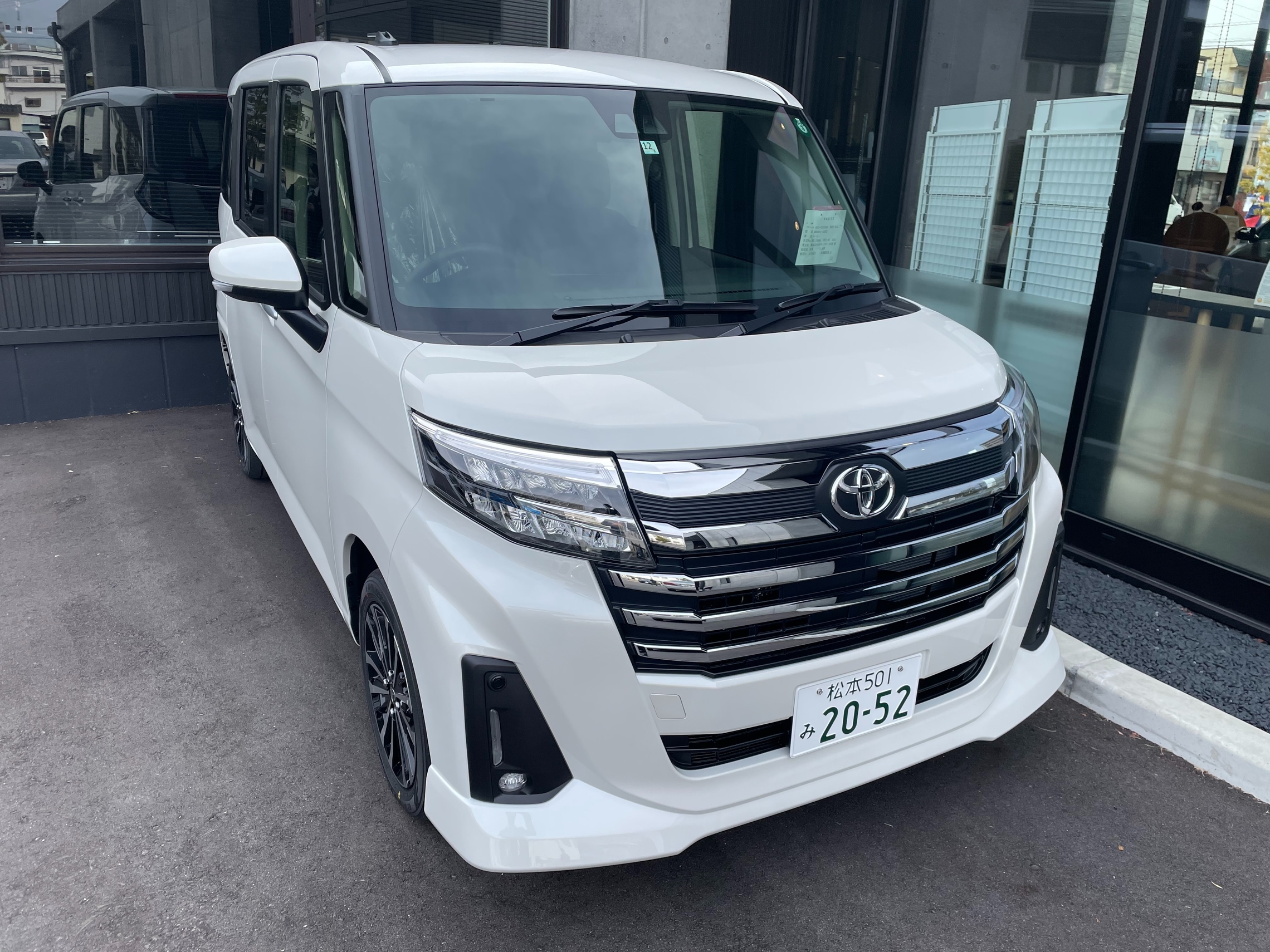 新型ルーミー試乗出来ます
