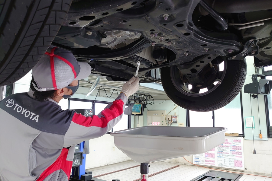 定期点検  アフターサービス  長野トヨタ