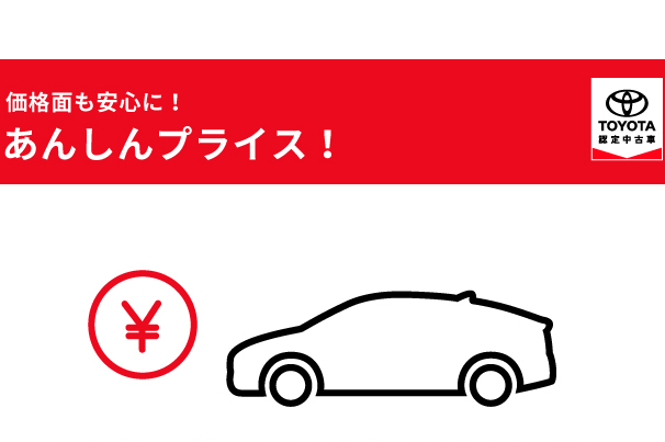 認定中古車（あんしんプライス）