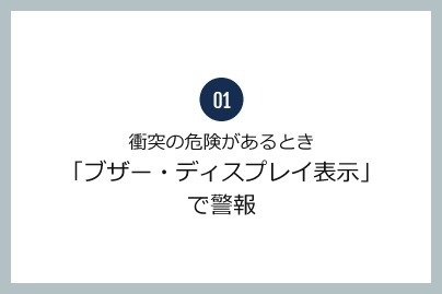 ぶつからないをサポートのながれ