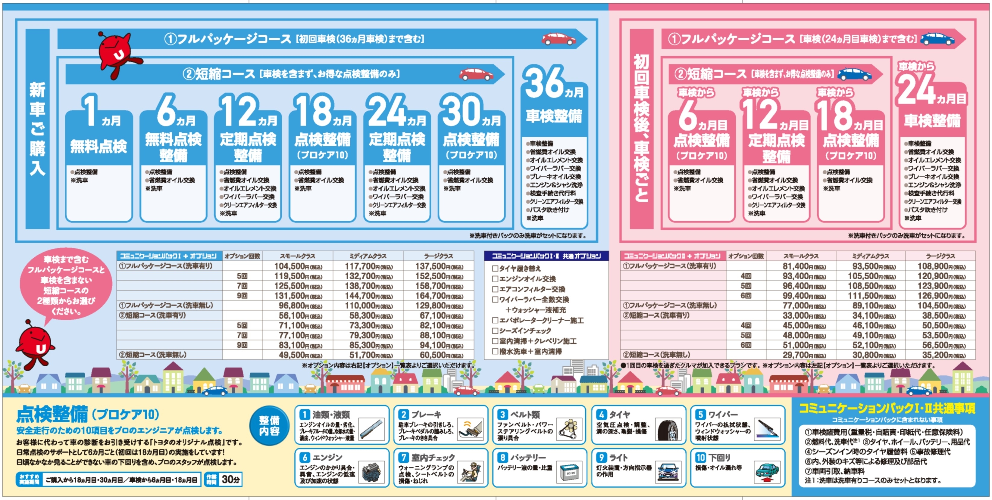 車検 | アフターサービス | 長野トヨタ