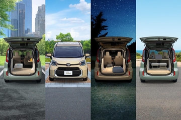 シエンタ “JUNO”（2人乗り・ベース車両はZ ハイブリッド・2WD）