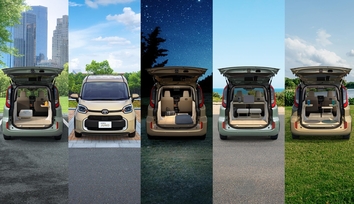 シエンタ “JUNO”（2人乗り・ベース車両はZ ハイブリッド・2WD）