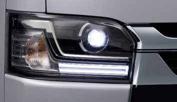 ハイエース202601_Bi-Beam LEDヘッドランプ【マニュアルレベリング機能付】