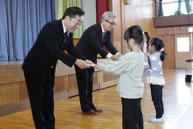 茅野市贈呈式